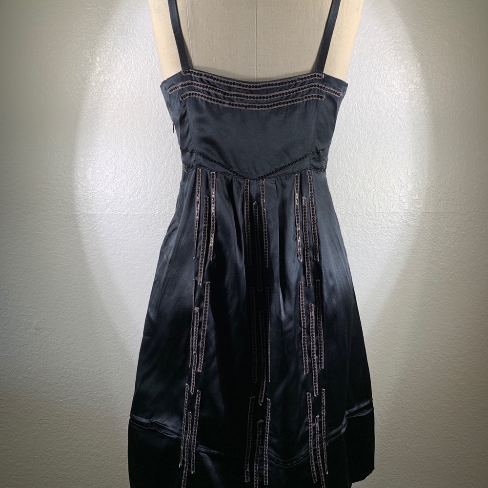 NWT Johnny Was Biya Strap Silk Mini Dress Sz S - Picture 5 of 6